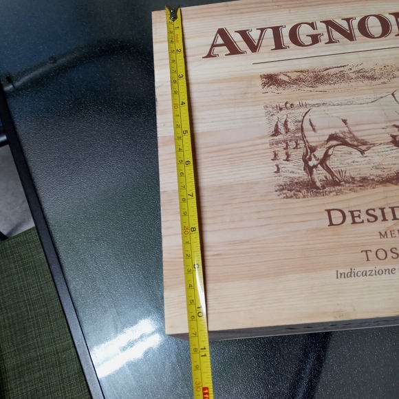 ⭐SOLD⭐Vintage Avignonesi wooden  wine crate - Picture 12 of 16